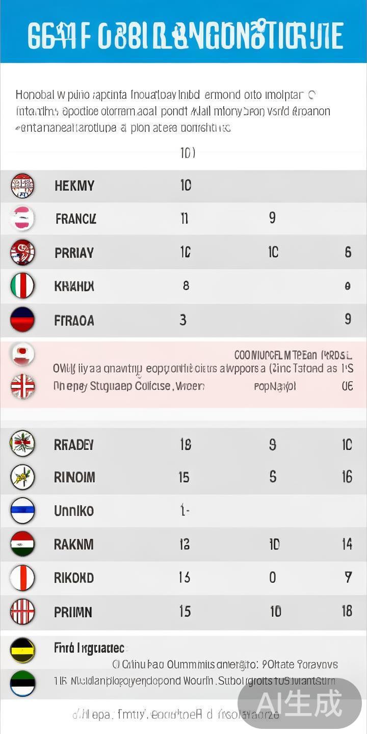 中欧体育综合实力排名现状分析与影响因素探讨 中欧体育实力排名简介
在国际体育排名体系中,诸如